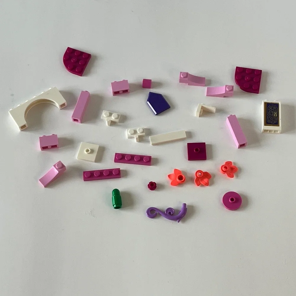 Lego Friends Elves Disney Princess Pink Purple White Parts Lot‎ Bricks Pieces